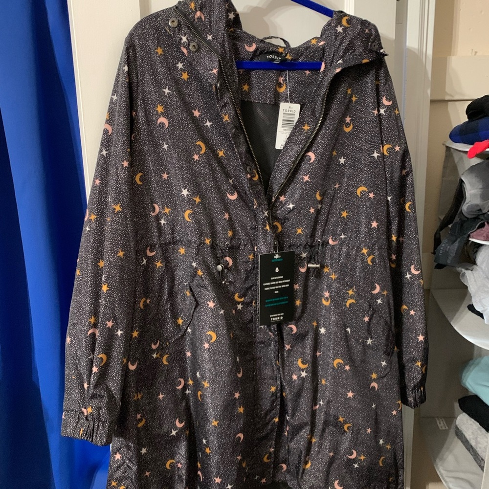 NYLON LONGLINE RAIN JACKET